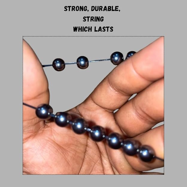 True Origins Certified Hematite Bracelet for Men & Women – Natural Healing Stone for Pain Relief, Energy Balance & Grounding – Adjustable Stretch Beads Jewelry